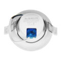 Φωτιστικό LED Spot Οροφής Mini Downlight 5W 230v 500lm 50° με Κινούμενη Βάση Φ9 Φυσικό Λευκό 4500k GloboStar 01881