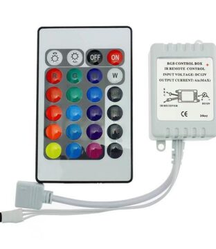 ΑΣΥΡΜΑΤΟ IR CONTROLLER RGB DC 5V/30W 12V/72W 24V/165W