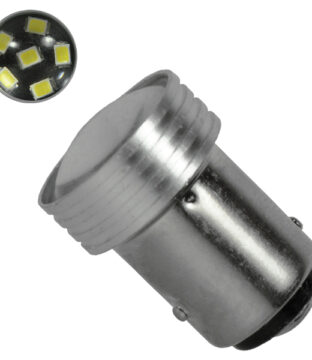 Λαμπτήρας 1157 6 SMD 2835 12v Ψυχρό 6000k GloboStar 04475