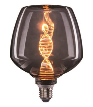 ΛΑΜΠΑ LED S125 4W E27 1800K 220-240V DNA SMOKY DIMMABLE