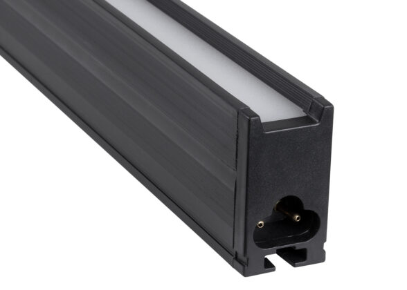 Γραμμικό Κρεμαστό Φωτιστικό Linear LED 18W 2230lm 60° AC 220-240V Μ120 x Π2 x Υ4cm Ψυχρό Λευκό 6000K - Μαύρο - 3 Years Warranty