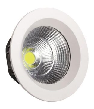 ΦΩΤΙΣΤΙΚΟ ΧΩΝΕΥΤΟ LED COB  Φ230 55W 4000K ΛΕΥΚΟ PLUS