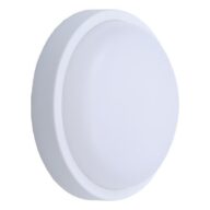 ΦΩΤΙΣΤΙΚΟ ΤΟΙΧΟΥ ΣΤΡΟΓΓΥΛΟ LED 18W Φ200×55 6500K IP54 ΛΕΥΚΟ PLUS