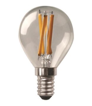 ΛΑΜΠΑ LED ΣΦΑΙΡΙΚΗ CROSSED FILAMENT 6.5W E14 4000K 220-240V