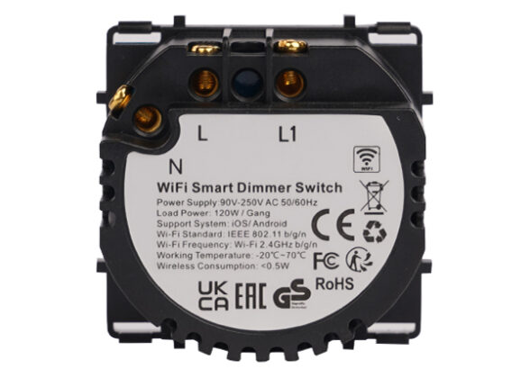 SMART WIFI ΔΙΑΚΟΠΤΗΣ DIMMER ΑΦΗΣ 500W L+N MODULAR