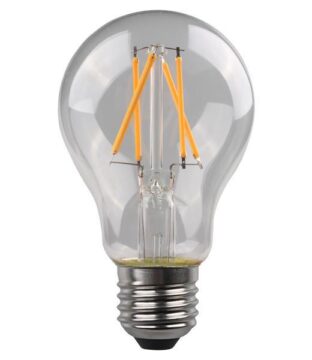 ΛΑΜΠΑ LED ΚΟΙΝΗ CROSSED FILAMENT 4.5W E27 2700K 220-240V CLEAR