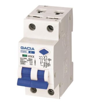 ΡΕΛΕ RCBO ΔΙΠΟΛΙΚΟ 40A 6KA 30mA 1+N GACIA TYPE B