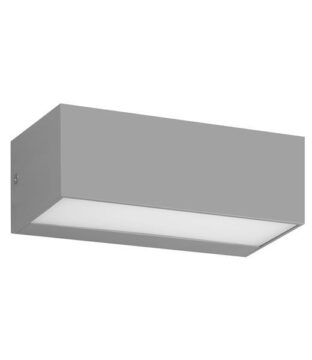 ΦΩΤΙΣΤΙΚΟ ΤΟΙΧΟΥ LED 12W 230x90x100 3CCT IP65 ΓΡΑΦΙΤΗΣ "LIMA"