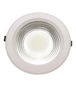 ΦΩΤΙΣΤΙΚΟ ΧΩΝΕΥΤΟ LED COB  Φ220 30W 6500K ΛΕΥΚΟ PLUS