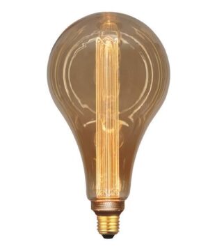 ΛΑΜΠΑ LED ΑΧΛΑΔΙ P165 3,5W Ε27 2000K 220-240V GOLD GLASS DIMMABLE