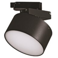 ΣΠΟΤ ΡΑΓΑΣ LED 18W 3000K 4 ΓΡΑΜΜΩΝ MY-Q077-03 ΜΑΥΡΟ PLUS