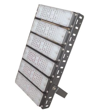 ΠΡΟΒΟΛΕΑΣ LED SMD 6Χ50/300W AC100-240V ΜΑΥΡΟΣ IP65 4000K PLUS