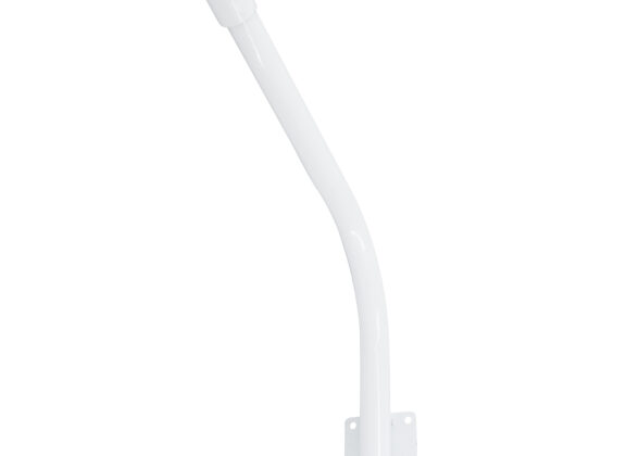 Μεταλλική Βάση Στήριξης CURVED M62cm x Φ60mm για Φωτιστικά Δρόμου Street Lights με Διάμετρο Βάσης Φ60mm