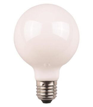 ΛΑΜΠΑ LED ΓΛΟΜΠΟΣ G95 CROSSED FILAMENT 7.8W Ε27 4000K 220-240V MILKY