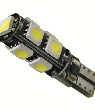 Λαμπτήρας LED T10 Can Bus με 9 SMD 5050 Ψυχρό Λευκό GloboStar 37440