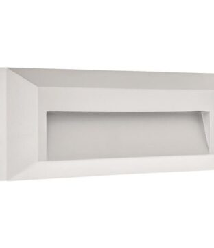 ΑΠΛΙΚΑ ΤΟΙΧΟΥ LED SLIM 2W IP65 220-240V 3000K 230X80X27mm ΛΕΥΚΟ PRO