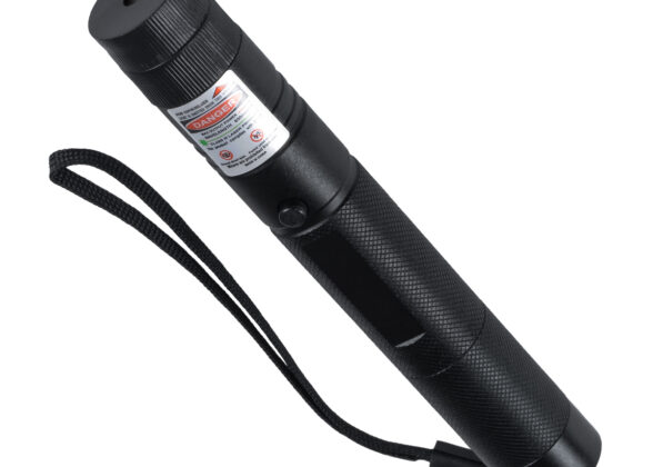 Φορητό Επαναφορτιζόμενο Laser Pointer 5Mw Class 3 DOT Zoom με Extra Κεφαλή για Dot Effects με Μπαταρία 18650 Li-ion 4800mAh & Φορτιστή - Πράσινο 532nm Φ2.2 x Υ15cm