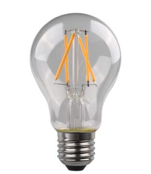 ΛΑΜΠΑ LED ΚΟΙΝΗ CROSSED FILAMENT 4.5W E27 6500K 220-240V CLEAR