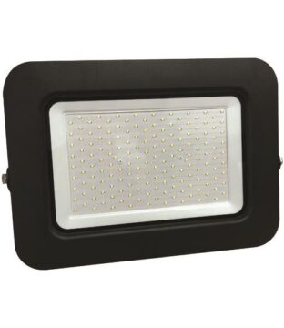 ΠΡΟΒΟΛΕΑΣ LED 150W SMD ΒΑΣΗ 360° ΜΑΥΡΟΣ IP65 4000K PLUS