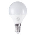 Λάμπα LED E14 G45 Γλομπάκι 4W 376lm 260° AC 220-240V IP20 Φ4.5 x Υ7.8cm Θερμό Λευκό 2700K - 3 Years Warranty