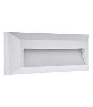 ΑΠΛΙΚΑ ΤΟΙΧΟΥ LED SLIM 2W IP65 220-240V 3CCT 230X80X27mm ΛΕΥΚΟ PRO