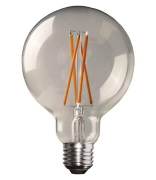 ΛΑΜΠΑ LED ΓΛΟΜΠΟΣ G95 CROSSED FILAMENT 8W Ε27 3000K 220-240V