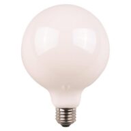 ΛΑΜΠΑ LED ΓΛΟΜΠΟΣ G125 CROSSED FILAMENT 11W Ε27  4000K 220-240V MILKY