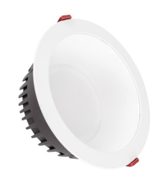 Χωνευτό LED Panel Downlight Φ22cm 42W 5250lm 60° AC 220-240V IP20 Φ22 x Υ9.5cm Ψυχρό Λευκό 6000K – OSRAM LED CHIP TECHNOLOGY – 5 Years Warranty