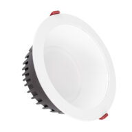 Χωνευτό LED Panel Downlight Φ22cm 42W 4830lm 60° AC 220-240V IP20 Φ22 x Υ9.5cm Θερμό Λευκό 2700K – OSRAM LED CHIP TECHNOLOGY – 5 Years Warranty