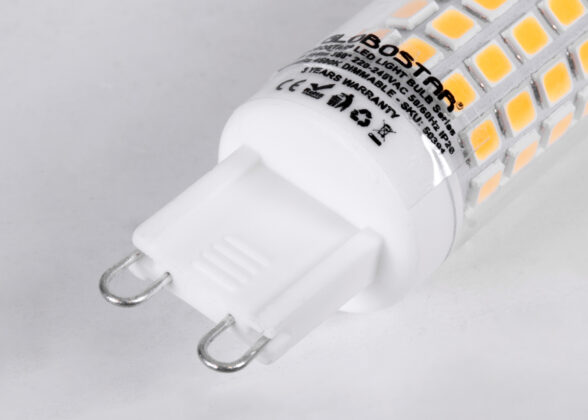 Λάμπα LED G9 4W 544lm 360° AC 220-240V IP20 Φ1.86 x Υ6.3cm Θερμό Λευκό 2700K Dimmable - 3 Years Warranty