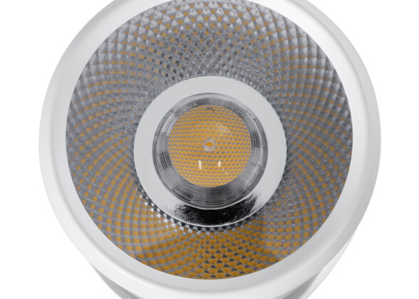 Επιφανειακό Κινούμενο Spot Downlight LED 10W 1300lm 24° AC 220-240V IP20 Φ9cm x Υ16cm - Στρόγγυλο - Λευκό - Φυσικό Λευκό 4500K - Bridgelux COB - TÜV Certified Driver - 5 Χρόνια Εγγύηση