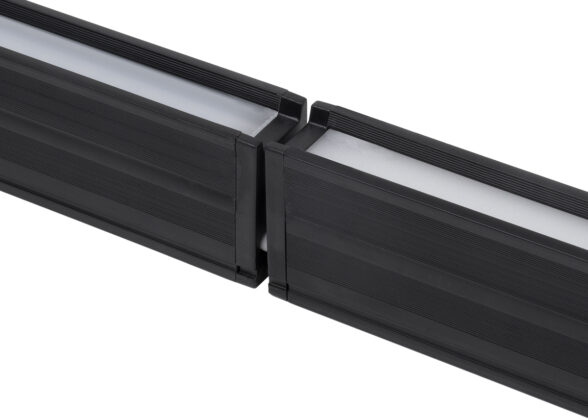 Γραμμικό Φωτιστικό Οροφής Linear LED 18W 2200lm 60° AC 220-240V Μ120 x Π2 x Υ4cm Φυσικό Λευκό 4500K - Μαύρο - 3 Years Warranty