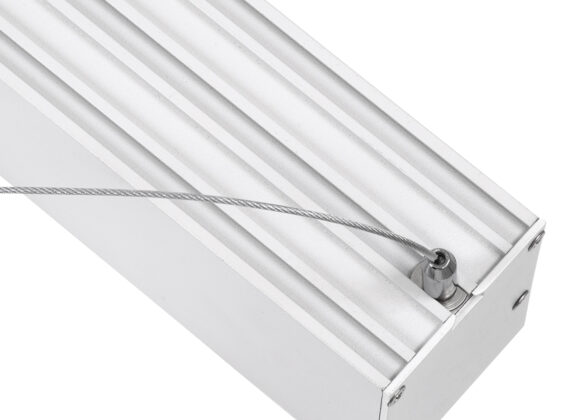 Γραμμικό Κρεμαστό Φωτιστικό Linear LED CCT 72W 8600lm 120° AC 220-240V Μ120 x Π5.5 x Υ7cm - Εναλλαγή Φωτισμού μέσω Τηλεχειριστηρίου All In One Ψυχρό 6000k+Φυσικό 4500k+Θερμό 2700k Dimmable - Λευκό - 3 Years Warranty