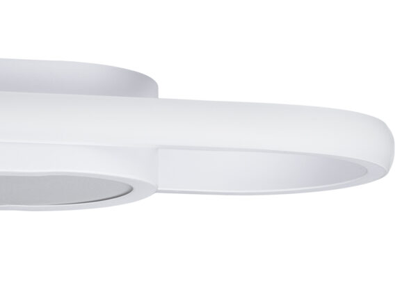 Φωτιστικό Οροφής Linear Design LED CCT 48W 5760lm 210° AC 220-240V - Εναλλαγή Φωτισμού μέσω Διακόπτη On/Off All In One Ψυχρό 6000k+Φυσικό 4500k+Θερμό 2700k Μ81 x Π13 x Υ4.5cm - Λευκό - 3 Years Warranty