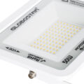 Επαγγελματικός Προβολέας LED 50W 5750lm 120° AC 220-240V - Αδιάβροχος IP67 - Μ21 x Π3.5 x Υ16cm - Λευκό - Θερμό Λευκό 2700K - LUMILEDS Chips - TÜV Rheinland Certified - 5 Years Warranty