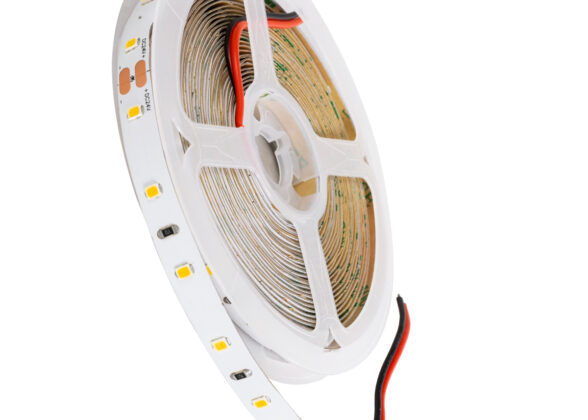 Ταινία LED 6W/m 600lm/m 120° DC 24V IP20 - 60 x SMD 2835 LED Chip/Μέτρο - Μ5000 x Π8 x Υ1mm - Ρολό 5 Μέτρων - Ultra Θερμό Λευκό 1800K - 5 Χρόνια Εγγύηση