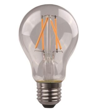 ΛΑΜΠΑ LED ΚΟΙΝΗ CROSSED FILAMENT 4.5W E27 2700K 220-240V CLEAR BLISTER