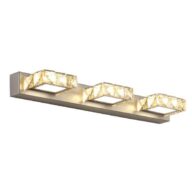 ΦΩΤΙΣΤΙΚΟ ΜΠΑΝΙΟΥ LED 9W 4000Κ ΤΕΤΡΑΓΩΝΟ 3Φ 460X50X116 ΝΙΚΕΛ