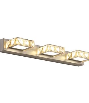 ΦΩΤΙΣΤΙΚΟ ΜΠΑΝΙΟΥ LED 9W 4000Κ ΤΕΤΡΑΓΩΝΟ 3Φ 460X50X116 ΝΙΚΕΛ