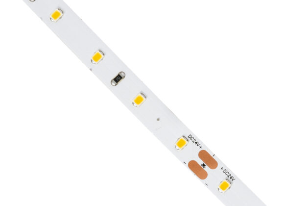 Ταινία LED 6W/m 600lm/m 120° DC 24V IP20 - 60 x SMD 2835 LED Chip/Μέτρο - Μ5000 x Π8 x Υ1mm - Ρολό 5 Μέτρων - Ultra Θερμό Λευκό 1800K - 5 Χρόνια Εγγύηση