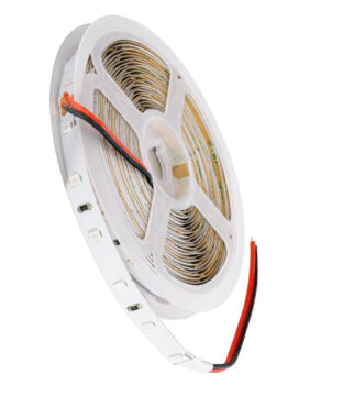 Ταινία LED 6W/m 480lm/m 120° DC 24V IP20 – 60 x SMD 2835 LED Chip/Μέτρο – Μ5000 x Π8 x Υ1mm – Ρολό 5 Μέτρων – Κόκκινο – 5 Χρόνια Εγγύηση