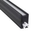 Γραμμικό Κρεμαστό Φωτιστικό Linear LED 18W 2230lm 60° AC 220-240V Μ120 x Π2 x Υ4cm Ψυχρό Λευκό 6000K - Μαύρο - 3 Years Warranty