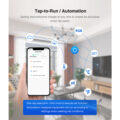 WL5-P75V24 Mi-BOXER DC Smart Wifi & RF 2.4Ghz Power Supply Τροφοδοτικό SELV & Controller / Dimmer All in One 5 Καναλιών AC100-240V σε DC 24V 5 x 0.6A 14.4W - Max 3A 75W - IP20 RGBW+WW Μ19 x Π5.5 x Υ3.2cm - 5 Years Warranty