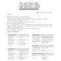 DC WiFi & RF 2.4Ghz Dimmer High Speed Controller 2 Καναλιών DC 12-36V 2 x 5A 180W - Max 10A 180W - IP20 Μ11.5 x Π3.5 x Υ2cm - 5 Years Warranty