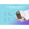 DC WiFi & RF 2.4Ghz Dimmer High Speed Controller 5 Καναλιών DC 12-48V 5 x 6A 288W - Max 30A 1440W - IP20 Μ18 x Π5.7 x Υ2.8cm - 5 Years Warranty