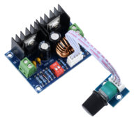 Ρυθμιστής Τάσης – Voltage Regulator DC Converter Module – Input DC4-40V / Output DC1.25-36V Max Load 8A με Καλώδιο Προέκτασης Ποτενσιόμετρου Μ6 x Π4.5 x Υ2.5cm