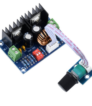 Ρυθμιστής Τάσης – Voltage Regulator DC Converter Module – Input DC4-40V / Output DC1.25-36V Max Load 8A με Καλώδιο Προέκτασης Ποτενσιόμετρου Μ6 x Π4.5 x Υ2.5cm