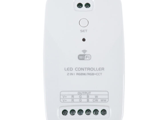 Ασύρματος WiFi LED RGBW+WW+CCT Controller IOS/Android 2in1 DC 9-24V Max 180W