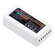 Mi-BOXER DC RF 2.4Ghz 5 in 1 High Speed Controller / Dimmer 5 Καναλιών DC 12-24V 5 x 6A 144W – Max 10A 240W – IP20 RGBW+WW – Μ8.5 x Π4.5 x Υ22cm – 5 Years Warranty