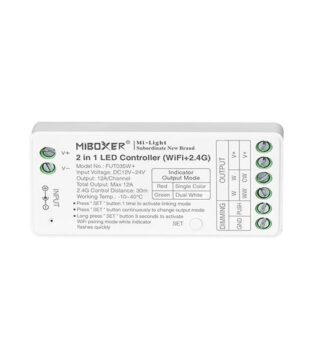 ΑΣΥΡΜΑΤΟ RF Wifi CONTROLLER DIMMER 12A DC 12V/122W 24V/288W